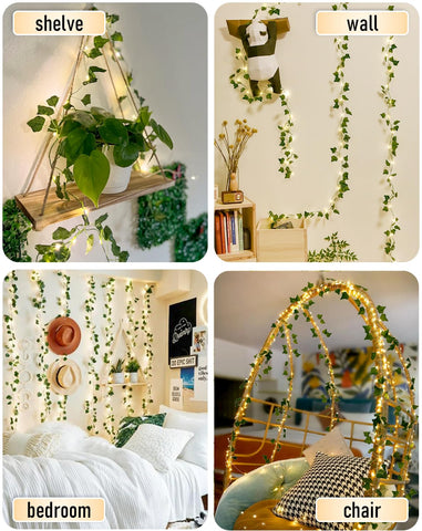 JMEXSUSS flexible vine string resists tangling for easy setup.