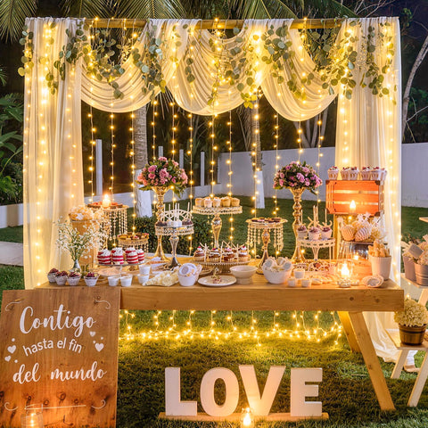 JMEXSUSS outdoor patio lights for festive and year-round charm.