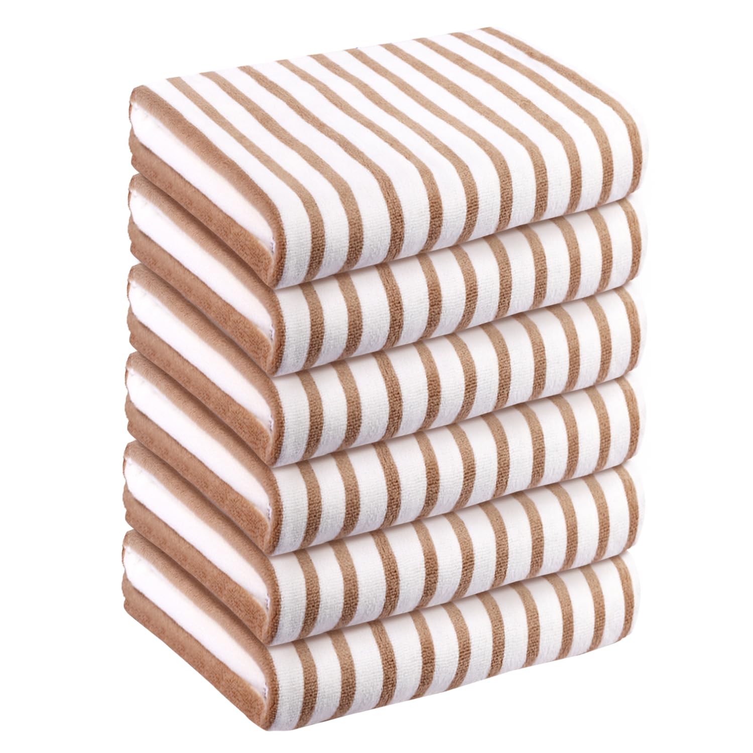 JML Cabana Stripe towel by the pool for versatile poolside use.