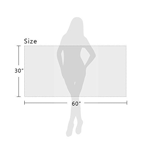 JML oversized towel 30x60 offers generous coverage at home