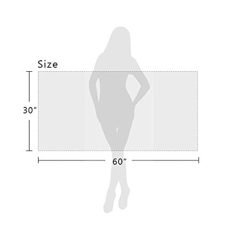 JML oversized towel 30x60 offers generous coverage at home