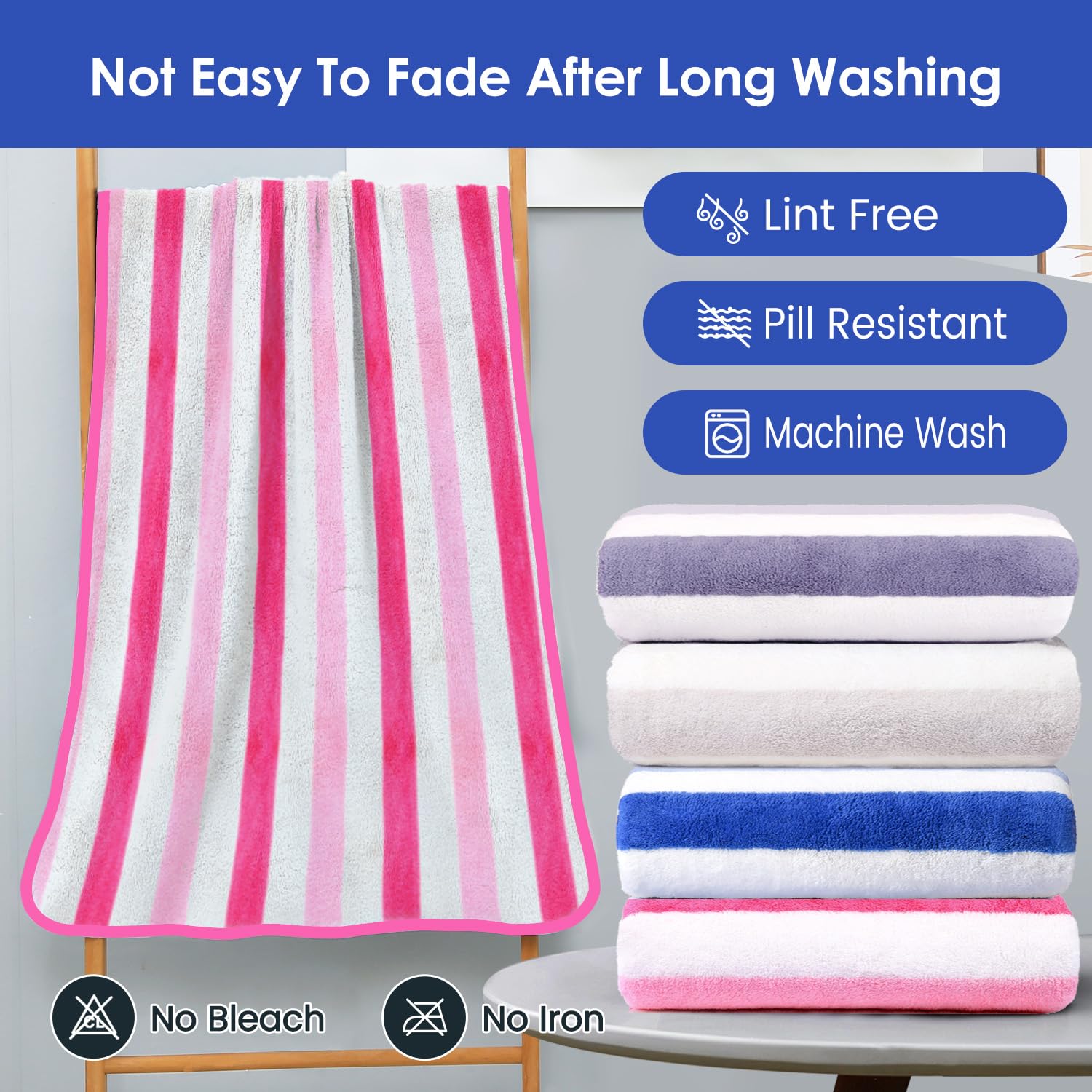 JML quick-dry texture close-up suggests fast water absorption