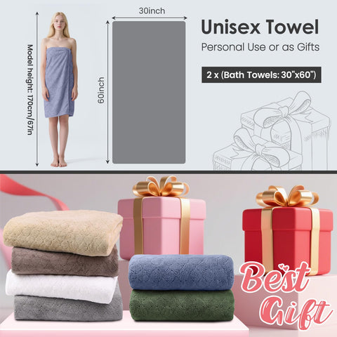 JML towel hanging loop and reinforced hem for easy drying