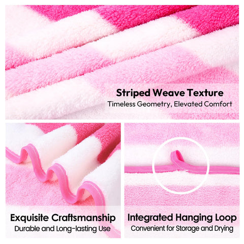 JML towel with hanging loop and reinforced edges shows durability