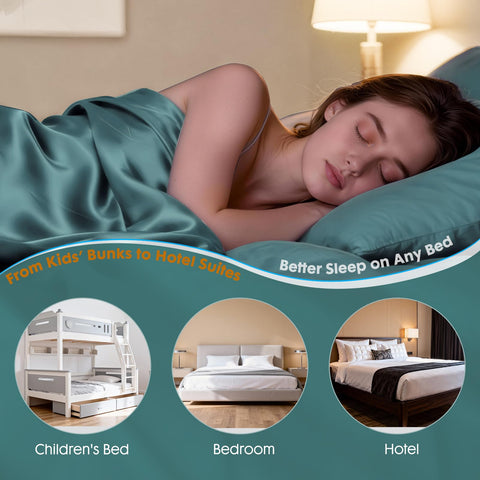 JNLODGE set of four sheet locks keeps linens neat overnight.
