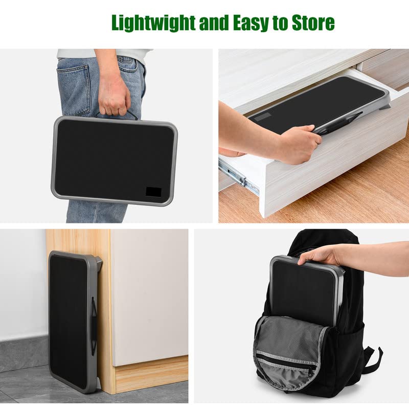 Jocauto compact design fits narrow spaces for easy storage.