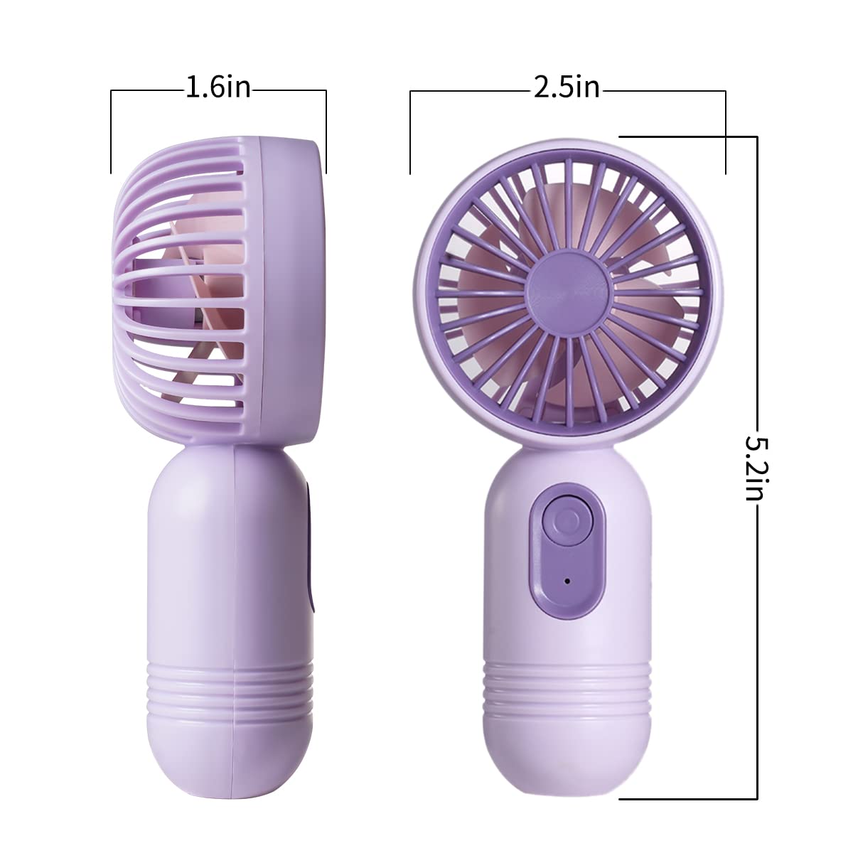 JODNO portable fan copper motor and three speeds for customizable breeze