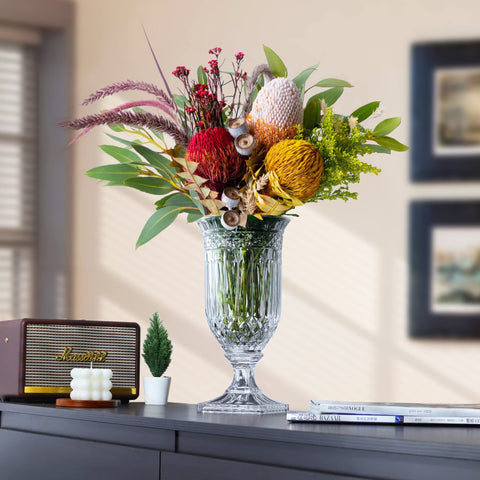 Ideal floor centerpiece for living rooms or entryways