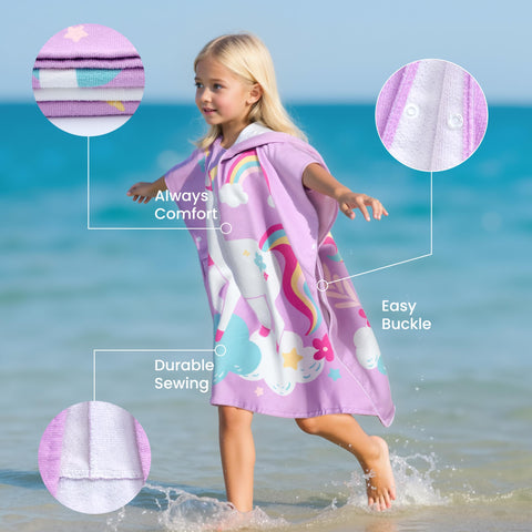 Joiedomi hood with snaps makes dressing fast and easy.