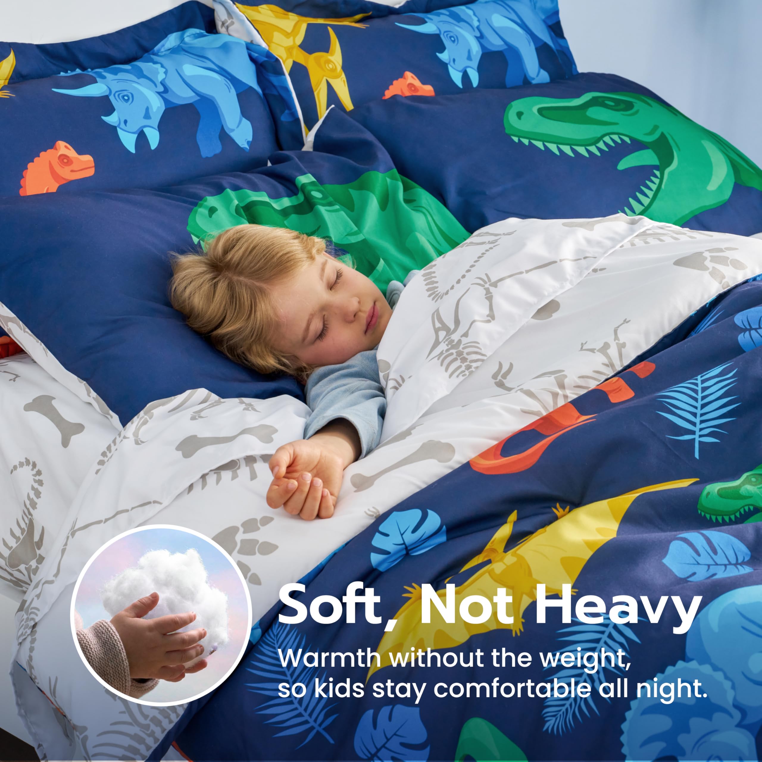 Joiedomi pillowcase supports easy washing and soft texture.