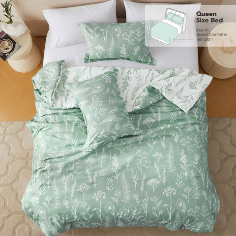 Joiedomi soft brushed microfiber fabric for skin-friendly comfort and quiet sleep.