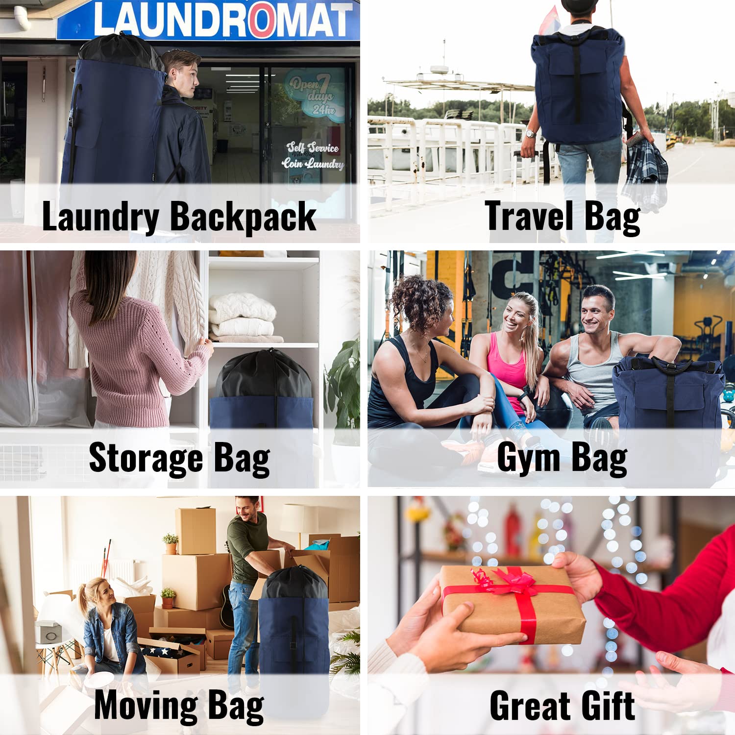 JOINPRO long-term use with reinforced stitching supports frequent laundry transport.