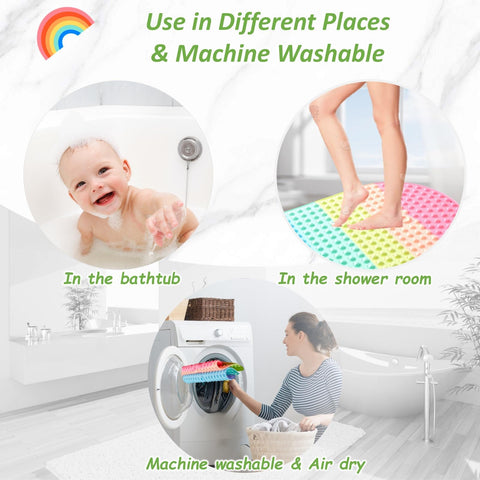 Joiyota durable silicone mat stays soft yet sturdy for daily tub use.