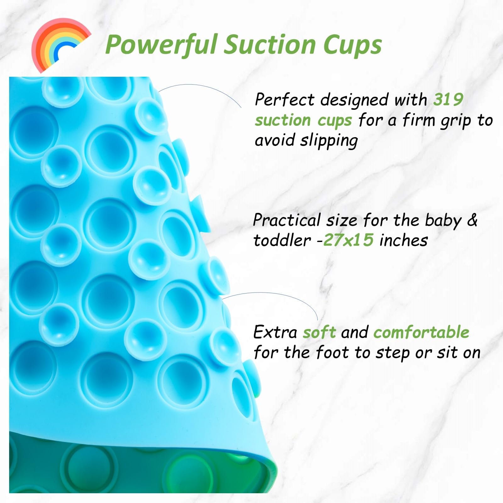 Joiyota kid-friendly sensory bath time with popping bubbles encourages exploration and calm play.