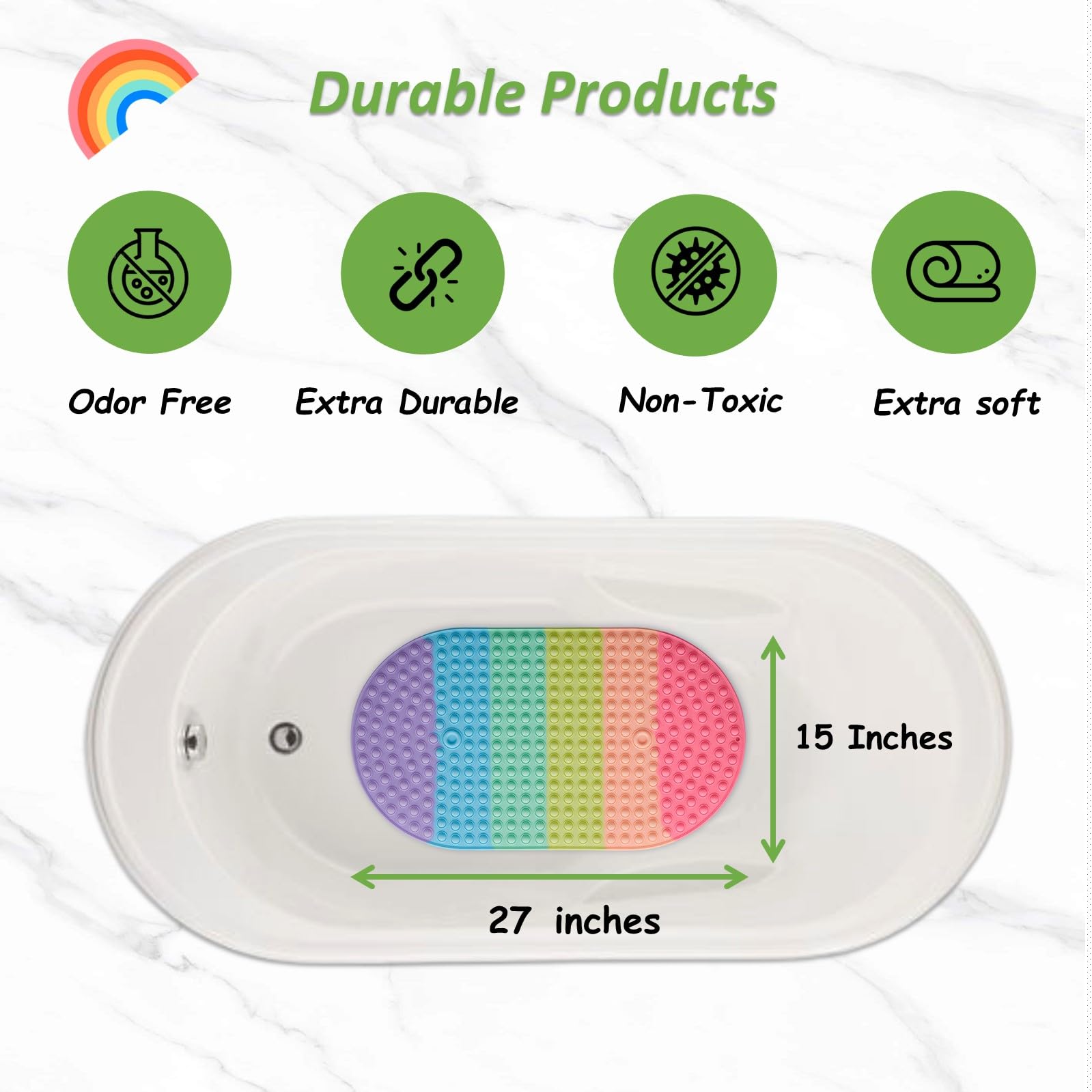 Joiyota press-and-pop bubbles transform bath time into a soothing, interactive activity.