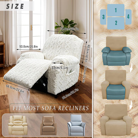 JOKIVTOU soft white finish adds modern elegance to room.