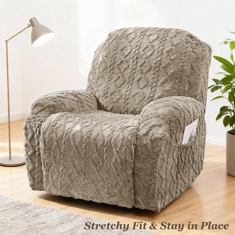 Second JOKIVTOU recliner arm piece with pocket keeps essentials handy