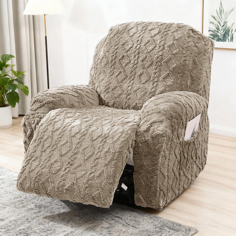 JOKIVTOU arm-pocket slipcover image showing remote storage