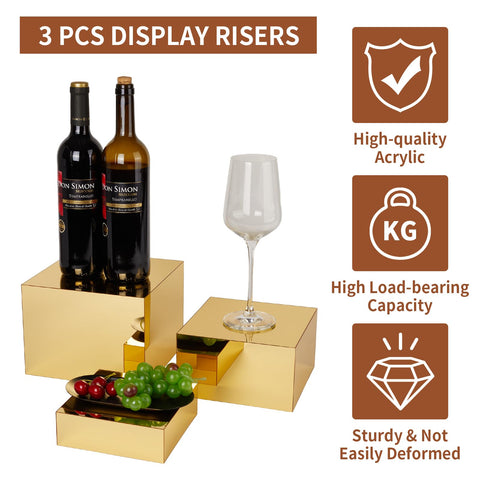 Jolboldy dessert cake display riser for stylish catering layouts
