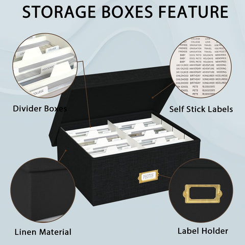 Jolensoy memory keepsake box on a shelf provides tidy memory access.