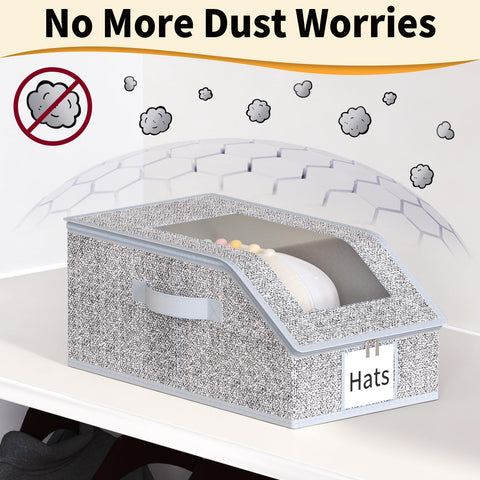 Jollcma dust-blocking sleeve keeps caps clean inside the organizer.