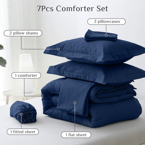 JOLLYVOGUE 100 percent microfiber cover for breathable comfort