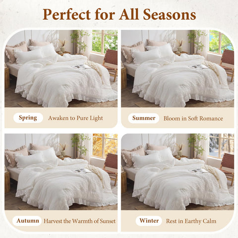JOLLYVOGUE all-season cozy feel with balanced warmth