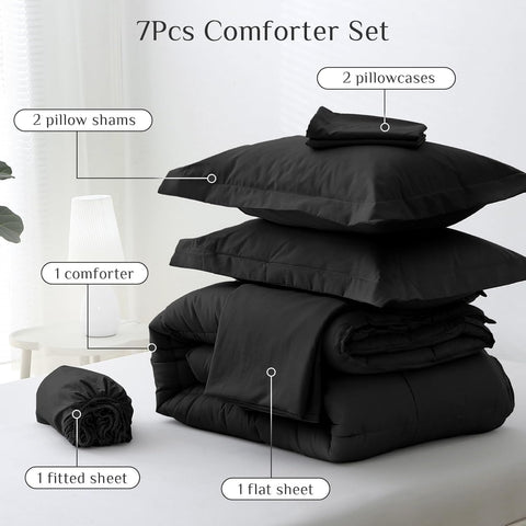 JOLLYVOGUE microfiber fabric closeup, soft feel and breathable year-round comfort.