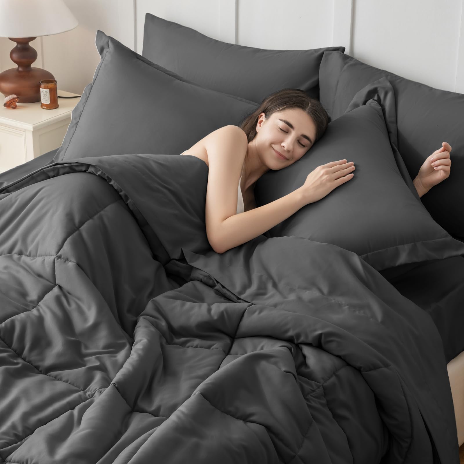 JOLLYVOGUE machine washable bedding for easy care