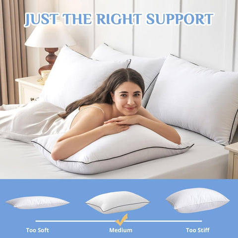 OEKO-TEX certified fabrics on JOLLYVOGUE pillows offer skin-friendly comfort.