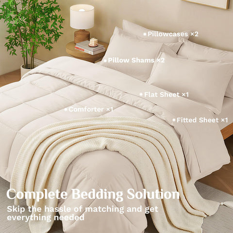 JOLLYVOGUE Queen flat sheet 90x102 coordinates with deep pocket