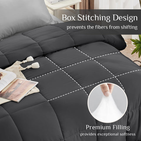JOLLYVOGUE queen flat sheet 90x102 provides smooth surface and fit.