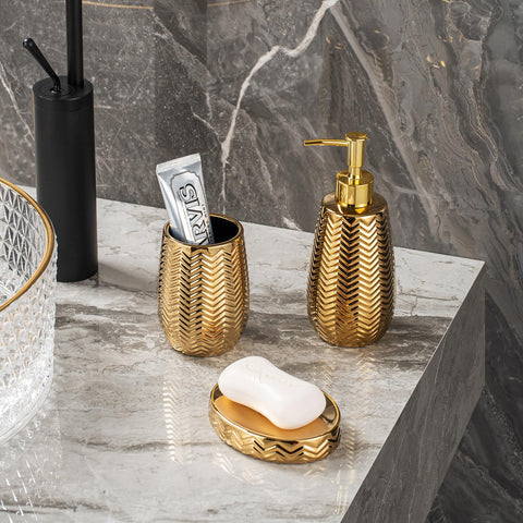 JOLOSK gold soap dish elevating countertop organization and style