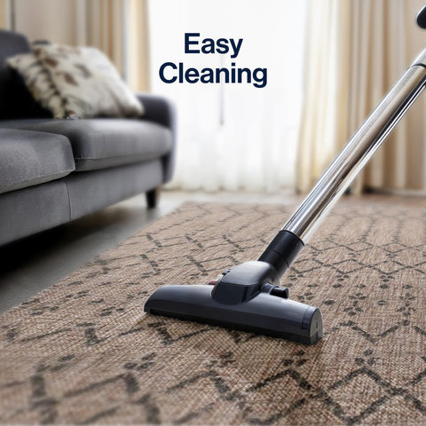 Jonathan Y easy-clean outdoor rug with mild soap and water for quick refreshes.