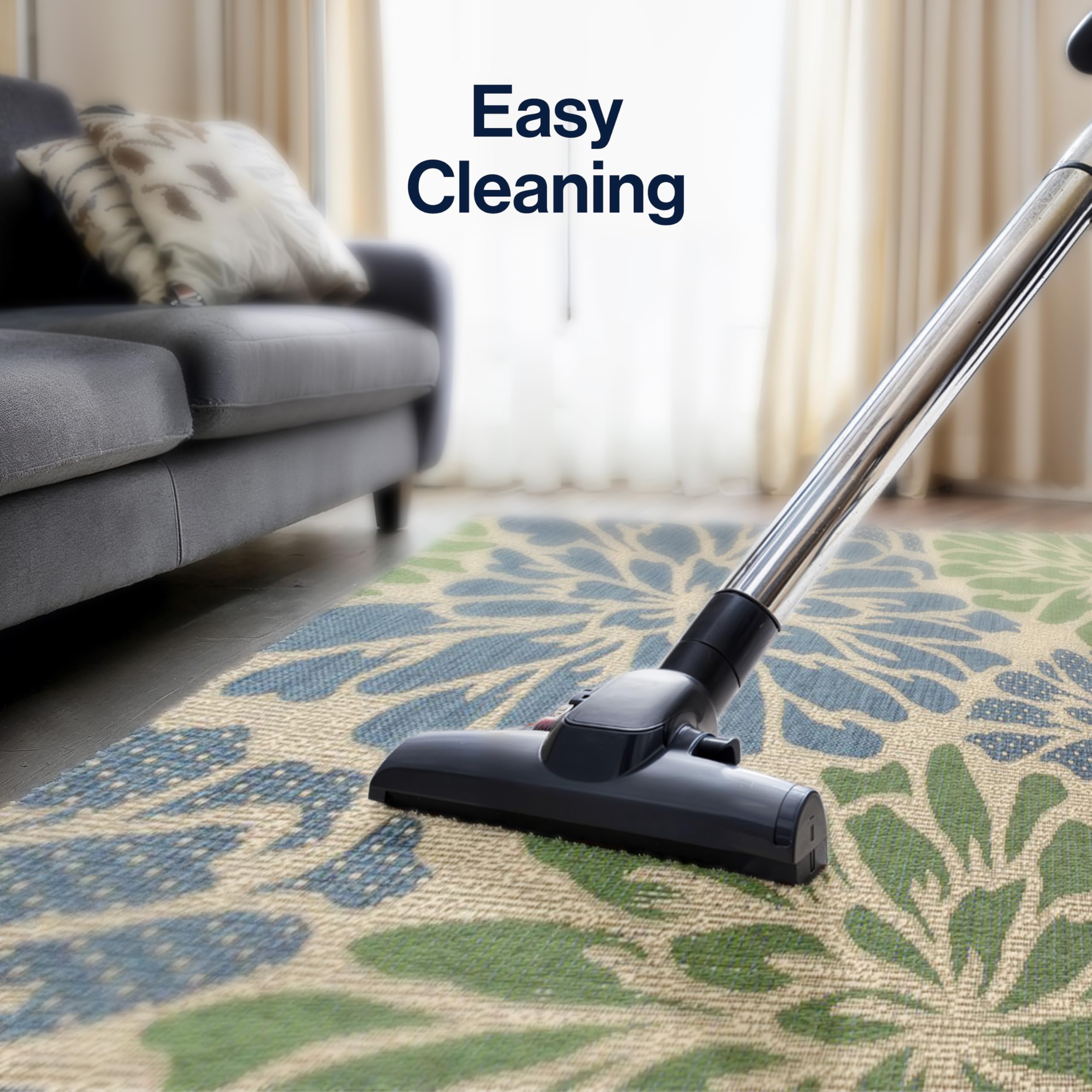 Jonathan Y indoor-outdoor rug suitable for entryways and patios.