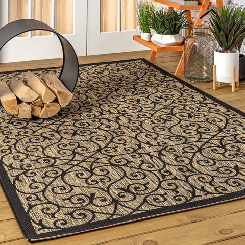 Jonathan Y indoor/outdoor rug designed for high-traffic areas