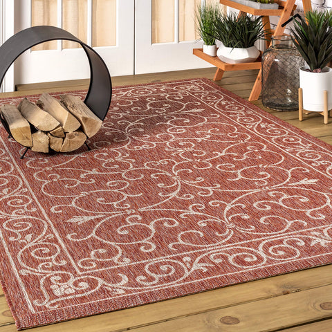 JONATHAN Y Non-shedding low-pile rug suited for busy spaces.