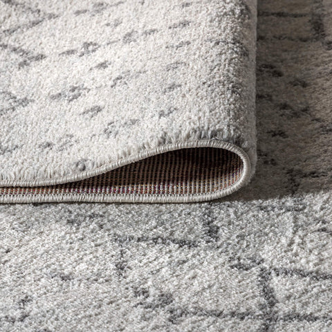 JONATHAN Y MOH101B-8 versatile rug for kitchen, living room, and office spaces.