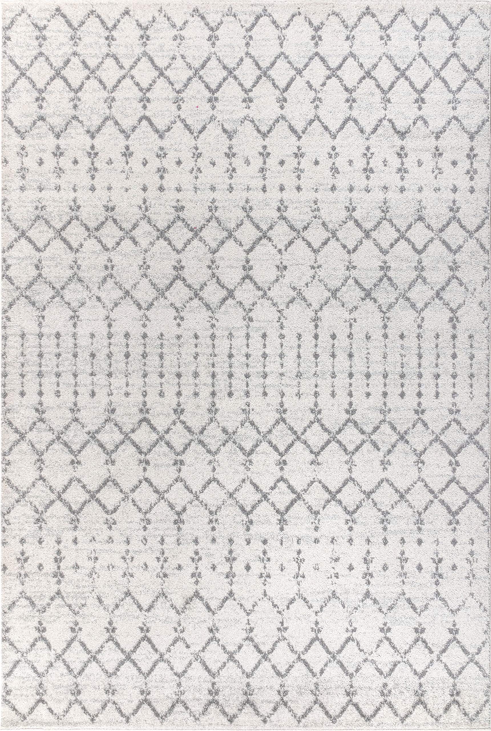 Jonathan Y MOH101B 9x12 rug living room angle, versatile color pairing