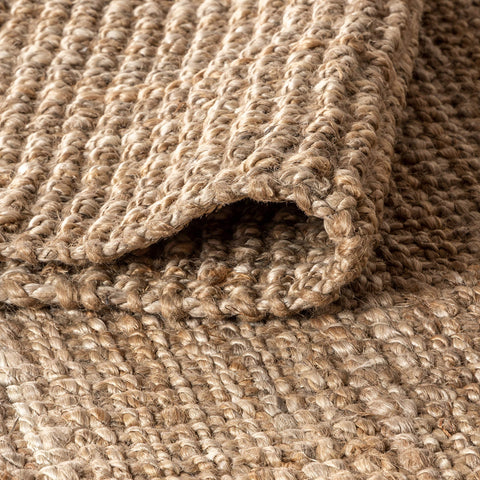 Jonathan Y Pata easy cleaning and sweep demo on jute rug