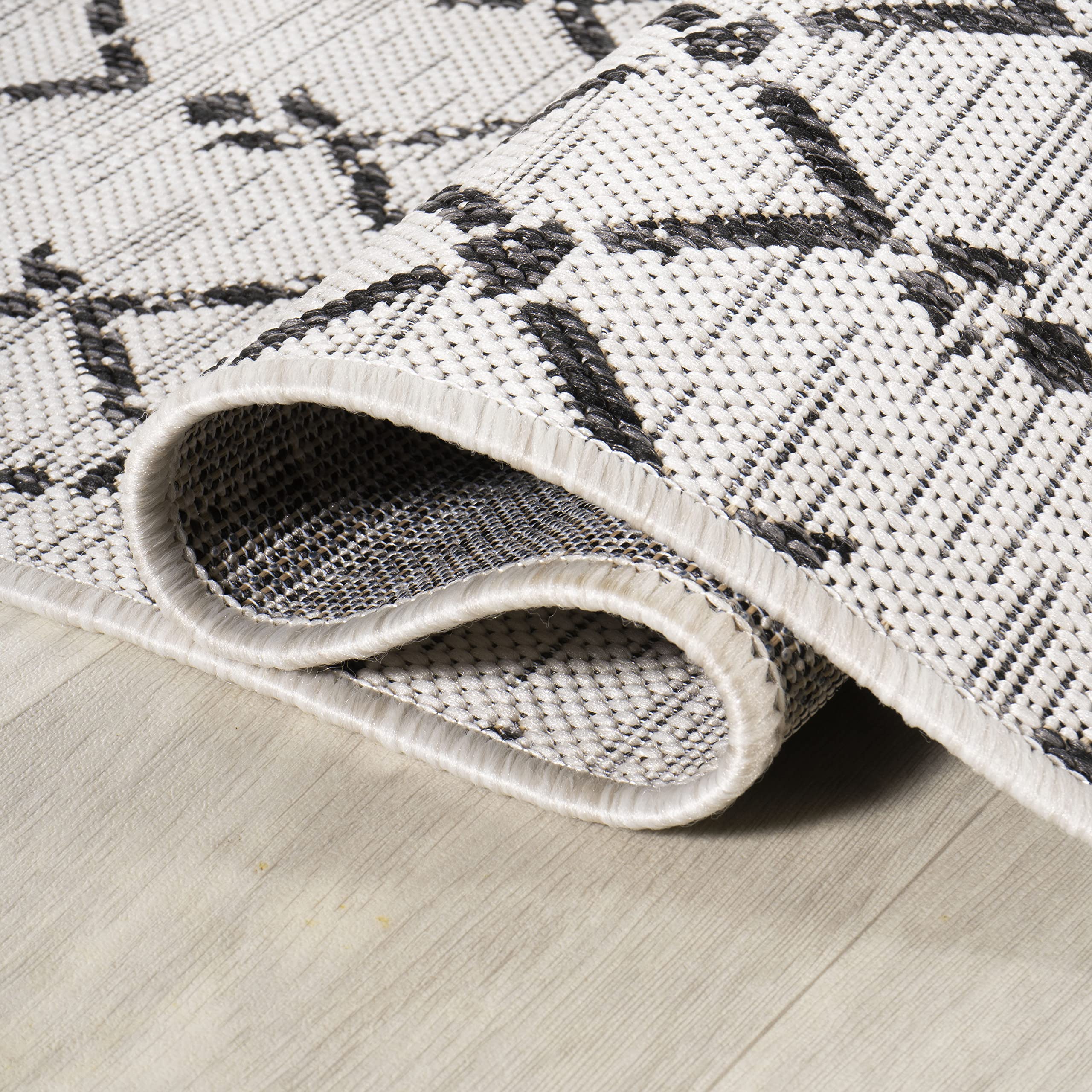 Jonathan Y stain resistant pet friendly rug cleans spills easily