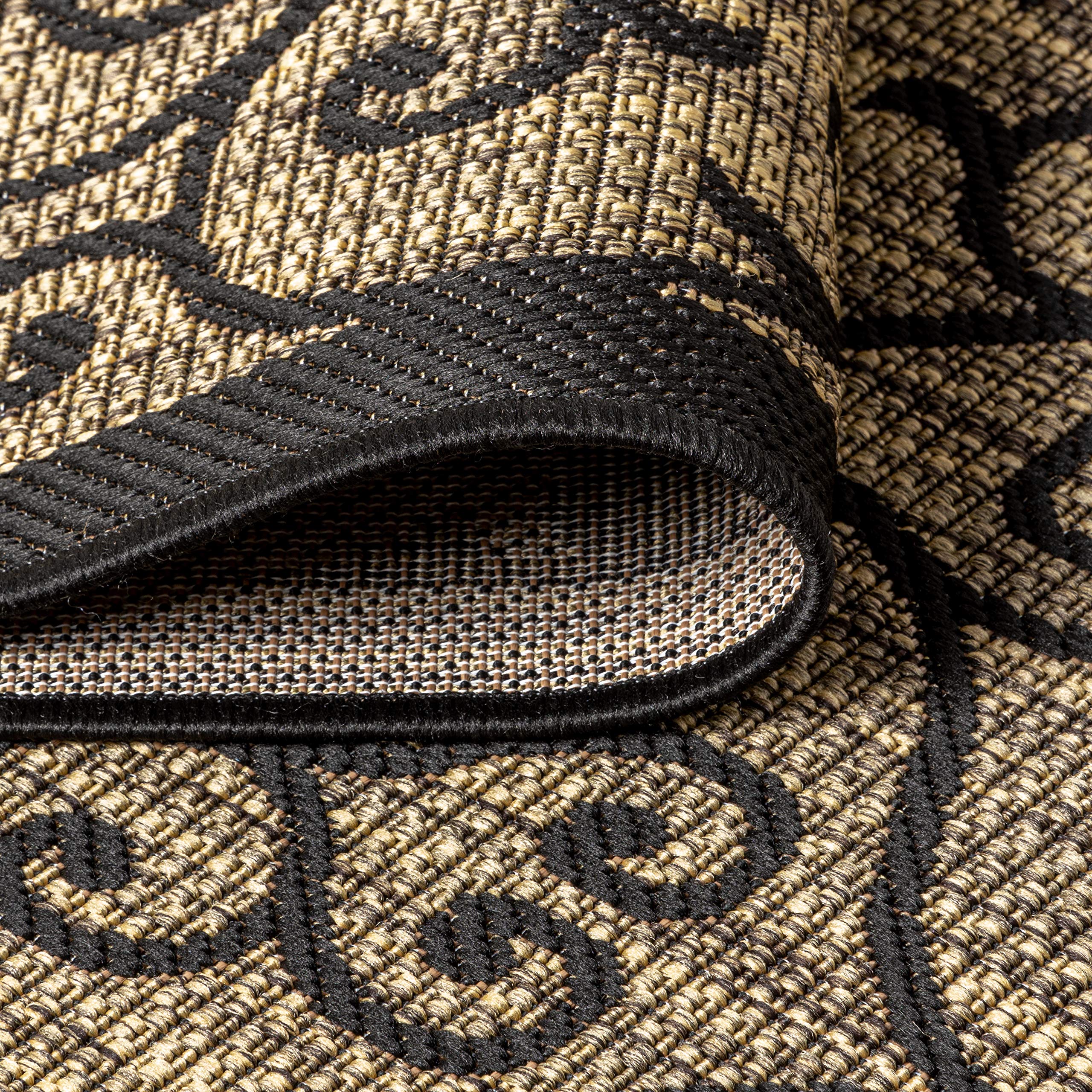 Jonathan Y Vintage Filigree runner; easy to clean, spray and rinse.