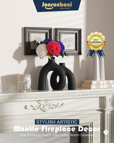 Jonronboci large and small vase sizes fit diverse interior spaces