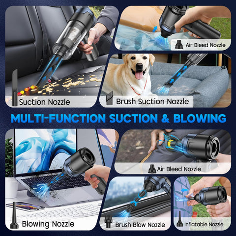 JONYJ dual filtration with HEPA and metal filters protects suction power.