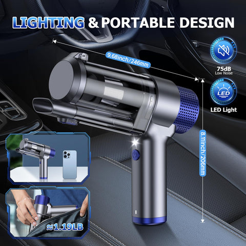 JONYJ fast charging battery supports car, wall, and USB-C charging
