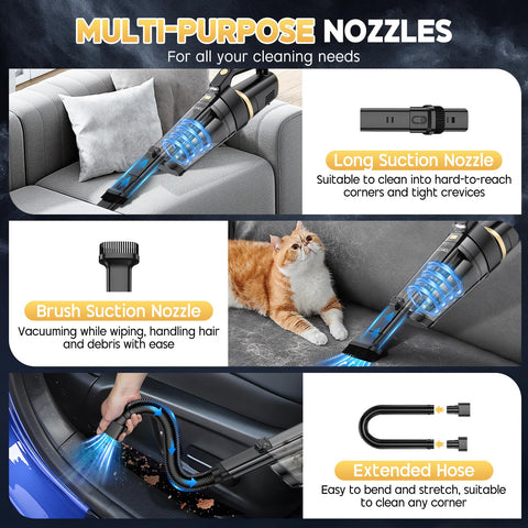 JONYJ vacuum brush nozzle for fabrics, cushions, and keyboards.