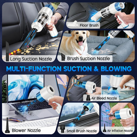 JONYJ ultra-light cordless design weighs 0.8 lb for easy handling.