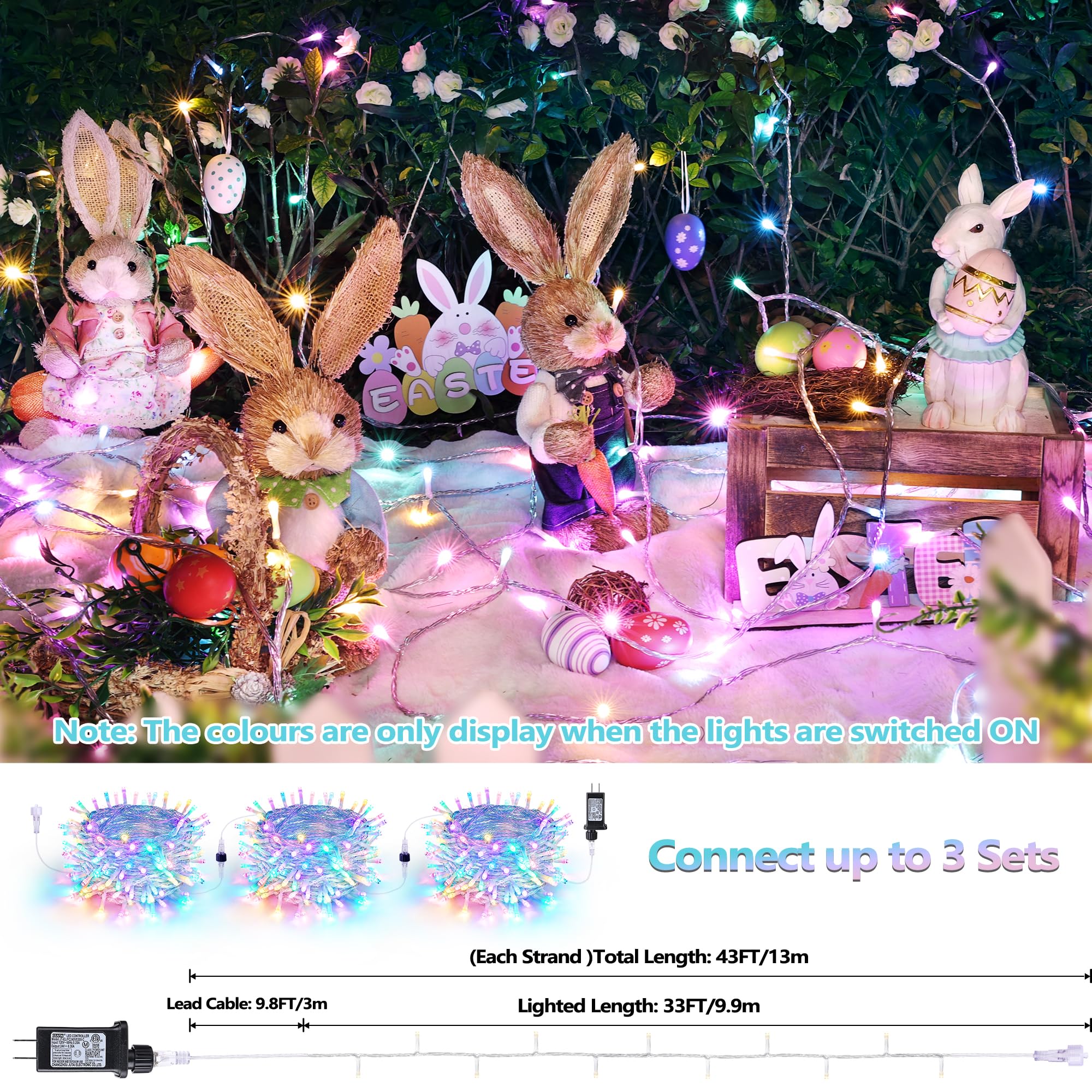 Joomer 8 modes with memory for easy ambiance control.