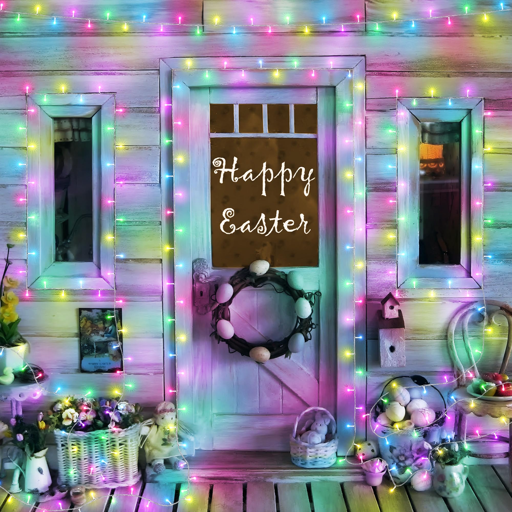 Joomer versatile indoor/outdoor decor light for Easter decorations.