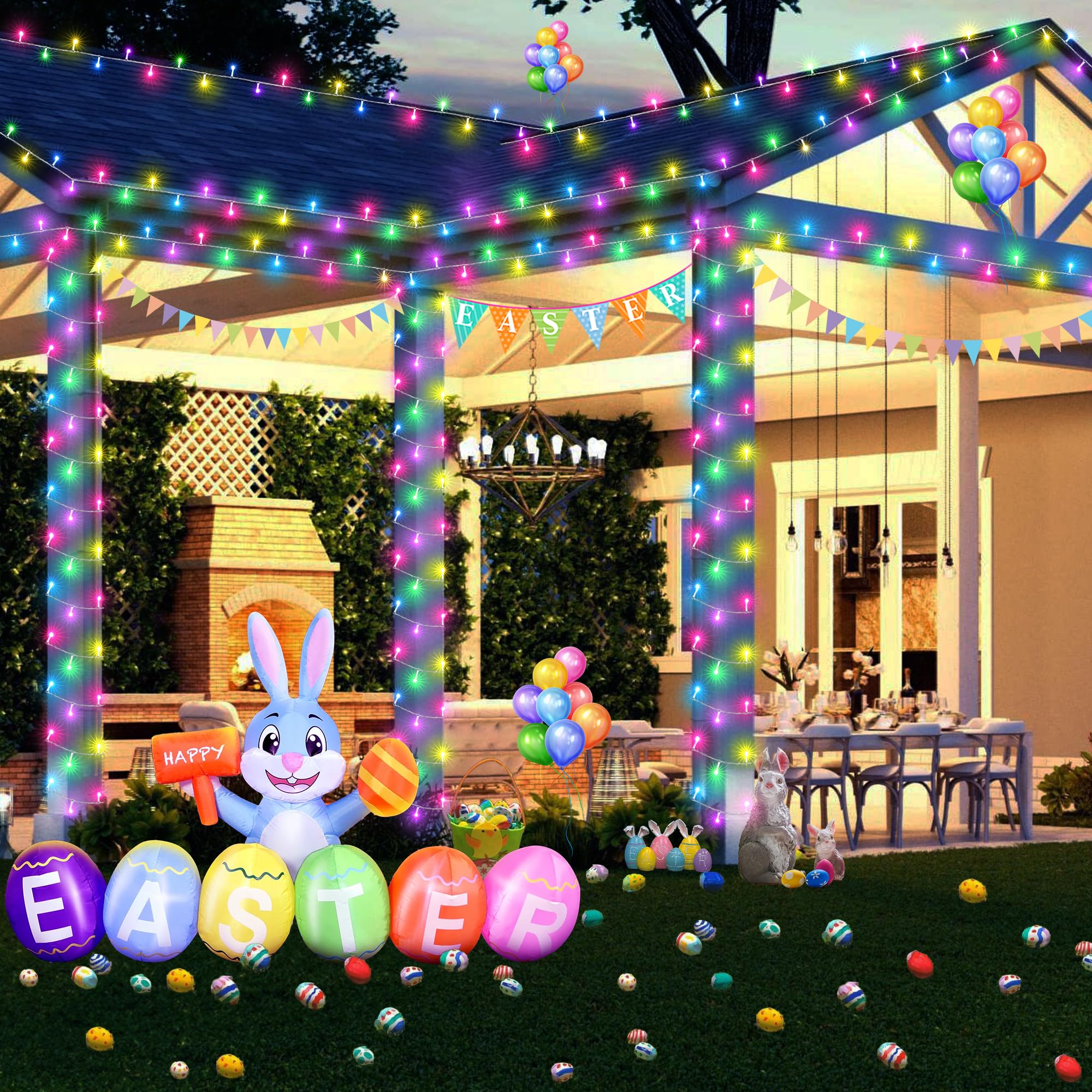 Joomer pastel colors glow, brightening patios and garden celebrations.